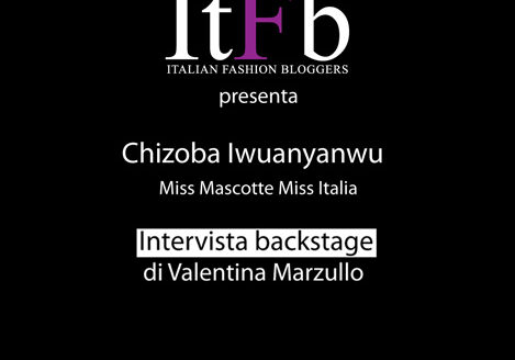 Valentina Marzullo intervista Chizoba Iwuanyanwu, Miss Mascotte di Miss Italia nel Mondo